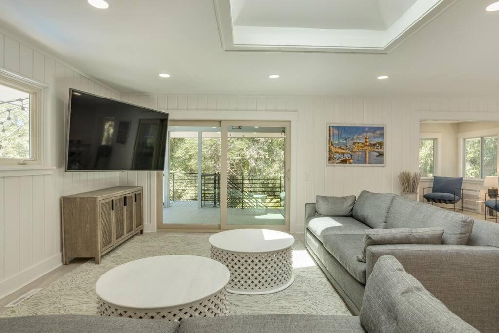 Luxury Beach House - 2Min Walk To Beach - Private Pool - Group & Dog Friendly Hilton Head Island Exterior foto
