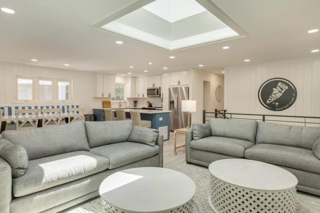 Luxury Beach House - 2Min Walk To Beach - Private Pool - Group & Dog Friendly Hilton Head Island Exterior foto