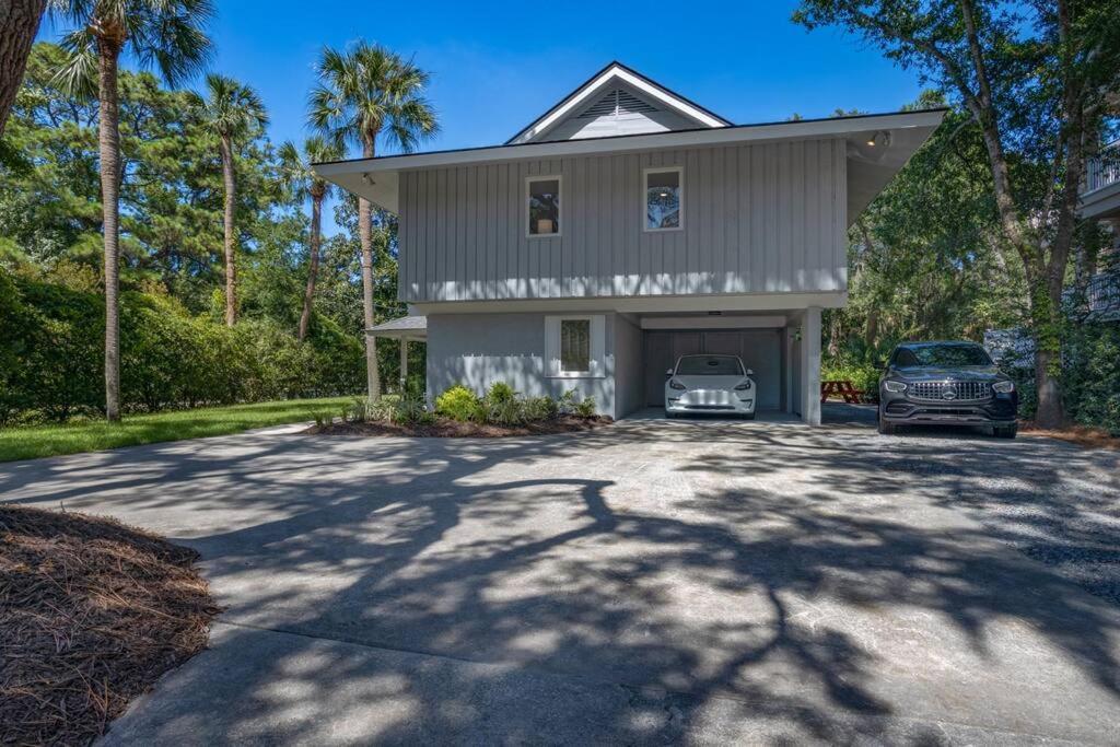 Luxury Beach House - 2Min Walk To Beach - Private Pool - Group & Dog Friendly Hilton Head Island Exterior foto