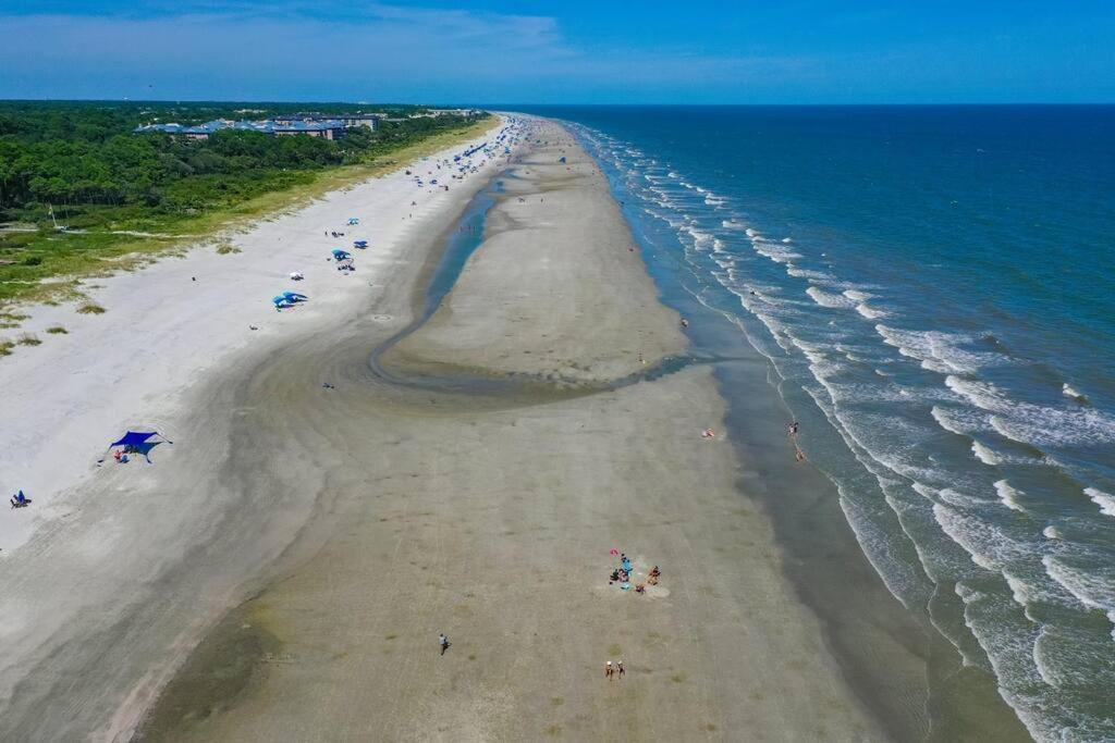 Luxury Beach House - 2Min Walk To Beach - Private Pool - Group & Dog Friendly Hilton Head Island Exterior foto