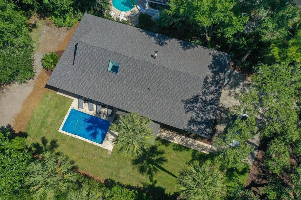 Luxury Beach House - 2Min Walk To Beach - Private Pool - Group & Dog Friendly Hilton Head Island Exterior foto