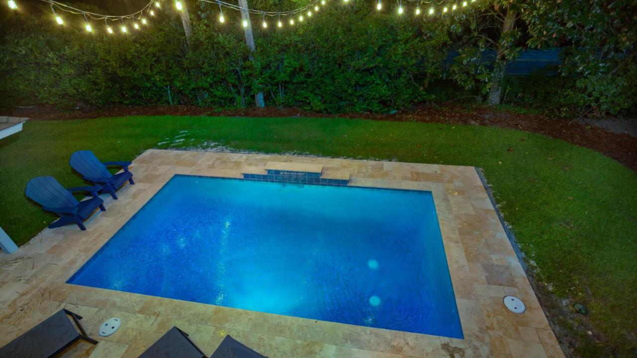Luxury Beach House - 2Min Walk To Beach - Private Pool - Group & Dog Friendly Hilton Head Island Exterior foto